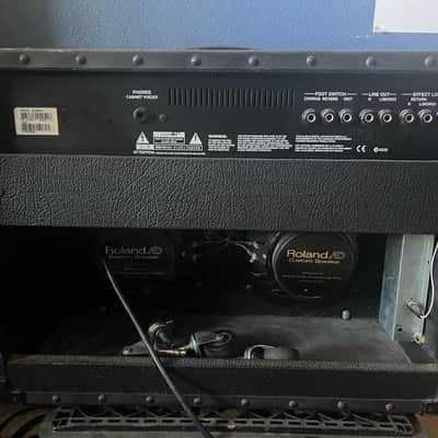 Roland JC-90 Jazz Chorus 80-Watt 2x10" Guitar Combo 1997 - 2006 - Black image 3