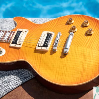 1990's Edwards (by Navigator) Limited Model '59 Les Paul Style - Single Cut with Rare Open Book  Headstock w USA Seymour Duncan Pickups - Made in Japan - Pro Set Up w Perfect Frets/Action/Intonation image 14