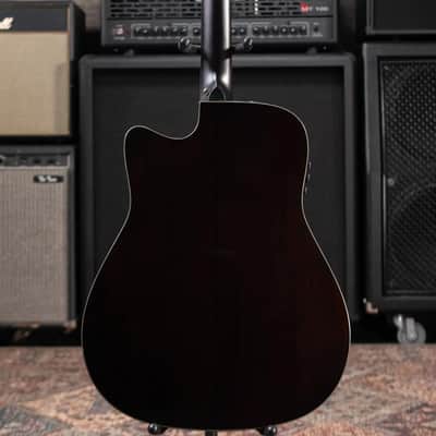 Yamaha TAG3 C TransAcoustic Dreadnought Acoustic/Electric Guitar - Natural with Softshell Case image 7