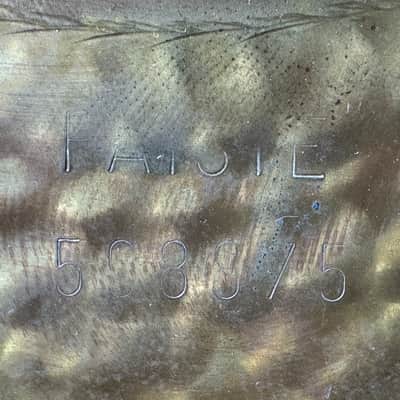 Paiste 20" RUDE Ride/Crash Cymbal 1985 - Vintage Time Capsule - VIDEO image 6