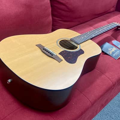Seagull S6 Original QIT Acoustic-Electric Guitar - Natural image 4