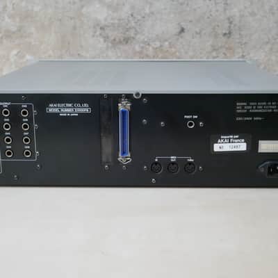 Akai • S1000PB MIDI Stereo Digital Sampler (1988) /// Serviced w/new PSU, RAM card and SCSI card image 11