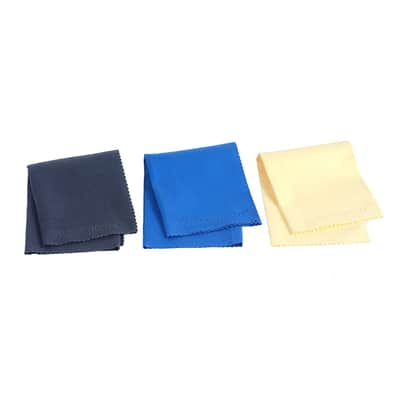 Music Nomad Super Soft Microfiber Suede Polishing Cloth - 3 Pack MN203 image 3