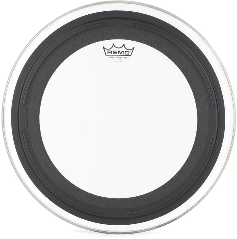 Remo Ambassador SMT Clear Tom Drumhead - 18 inches (2-pack) Bundle image 1