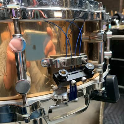 Clevelander 14" x 5" Solid Brass Snare Drum image 5