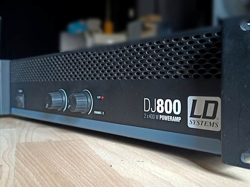 PA Amplifier 800W LD Systems Dj800 rack 19 image 1