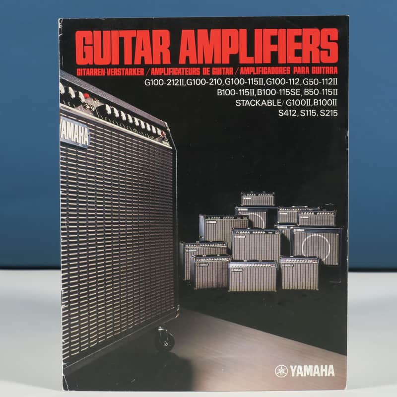 Yamaha guitar & bass amplifiers brochure (G-, B-, S- series) image 1