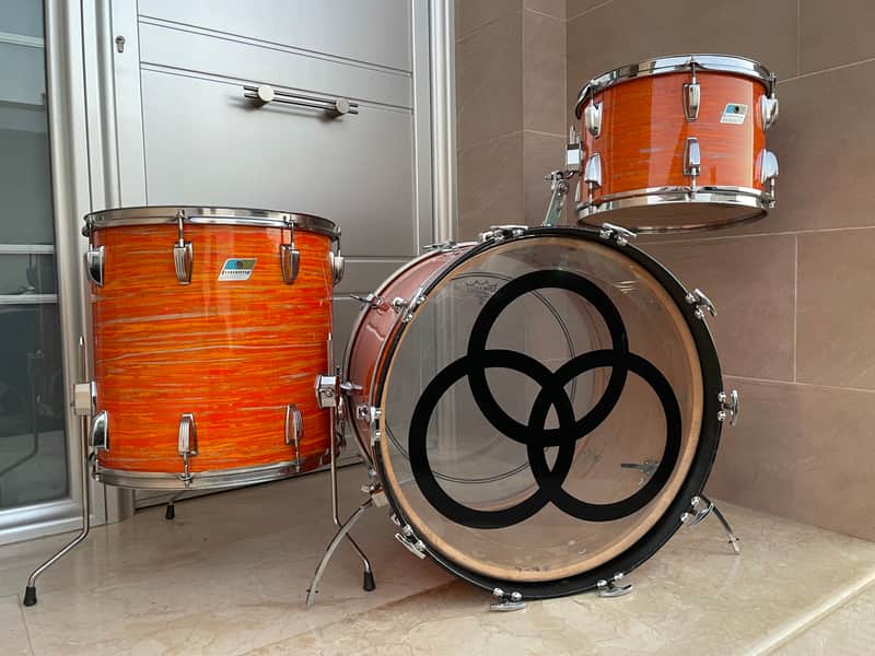 Ludwig Deluxe Classic 1970 - Mod Orange image 1