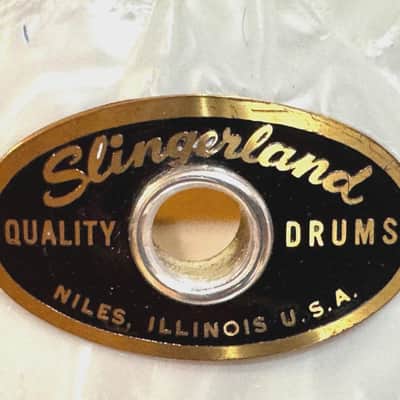 Slingerland "Time Capsule" 60's Hollywood Ace 5X14 WMP case, solid snare stand, unopened sticks image 9