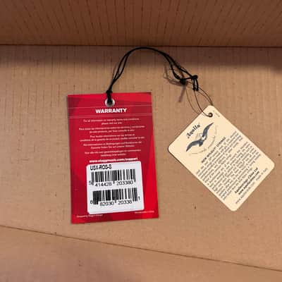 Stagg Soprano Ukulele USX-ROS- S Solid Top F holes and side Soundhole NOS Excellent Condition in original carton box with tags image 17