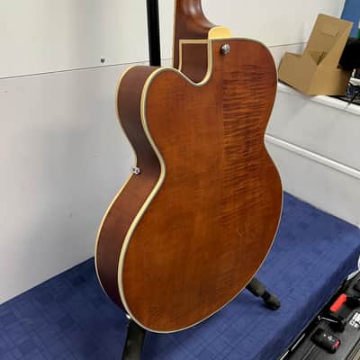 Used D'Angelico Premier EXL-1 Archtop Hollowbody Electric Guitar DAPEXL1SWLT Satin Walnut image 25