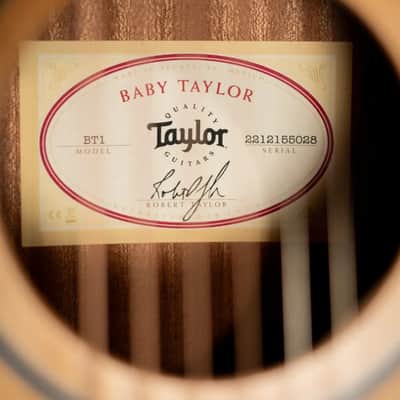 Taylor BT1 Baby Taylor Acoustic Guitar with Gig Bag image 13
