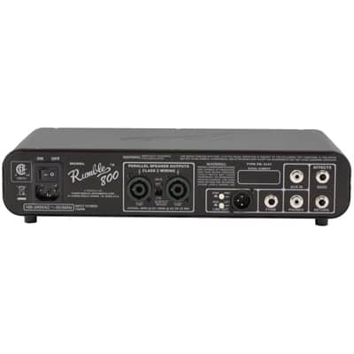 Fender Rumble 800 HD Bass Amplifier Head (800 Watts), New image 2