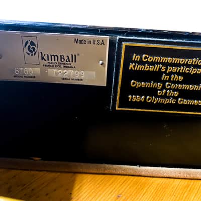 Bosendorfer designed - Grand piano Kimball Viennesse Edition 6'7 image 7