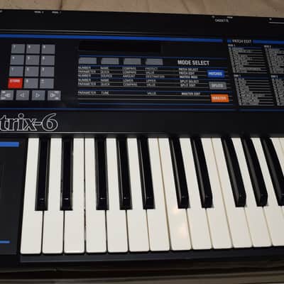 Oberheim Matrix 6 61-Key 6-Voice Synthesizer 1985 - Black image 2