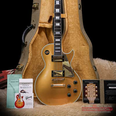 2007 Gibson Custom Shop 50th Anniversary ’57 Les Paul Custom “Gold” image 3