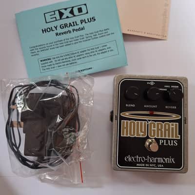 Electro-Harmonix Holy Grail Plus Reverb 2008 - Present - Black / Gold / Grey image 3