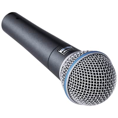 Shure BETA 58A Handheld Supercardioid Dynamic Microphone - Black image 3