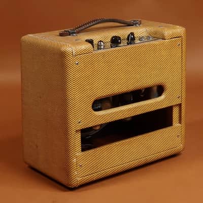 1955 Fender Princeton Amp Tweed 5E2 - Narrow Panel image 3