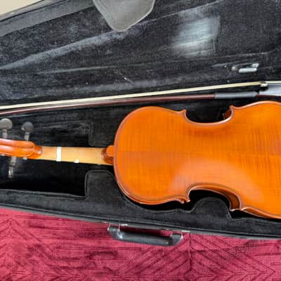 Mathias Thoma Model 60 Handcrafted European 13" Viola Outfit with Case and Bow image 3