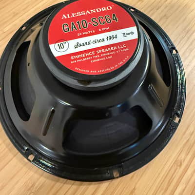 Eminence GA10-SC64 10" 20-Watt 8 Ohm image 7