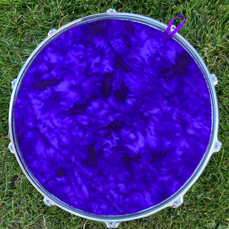 14" single layer Drum Bunny cloth drum cover - dampener - partial mute - compare to Drum Tortillas - Quesadilla - Big Fat Snare image 1