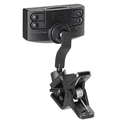 Korg PitchCrow-G Clip-on tuner for guitar or bass - Black image 3