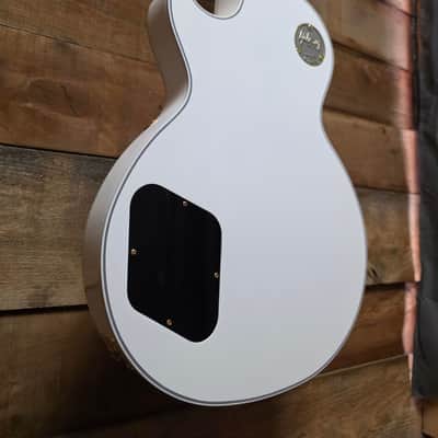 Gibson Custom Les Paul Custom Electric Guitar - Alpine White image 16