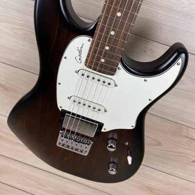 Godin Session HT Electric Guitar Bourbon Burst RN image 6