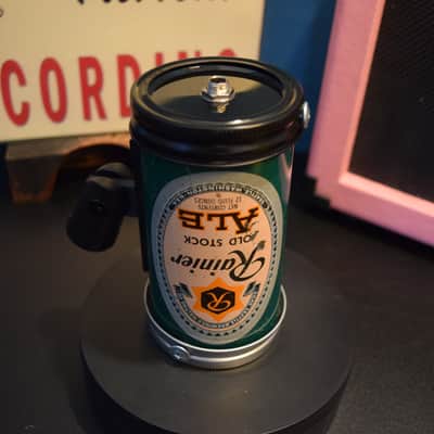 Lo Fi Beer Can Microphone - 1950s Boeing Wind Tunnel Old Stock Rainier image 8