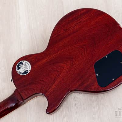 2022 Gibson Custom Shop Historic 1959 Les Paul Standard R9 70th Anniversary Washed Cherry Sunburst Gloss image 14
