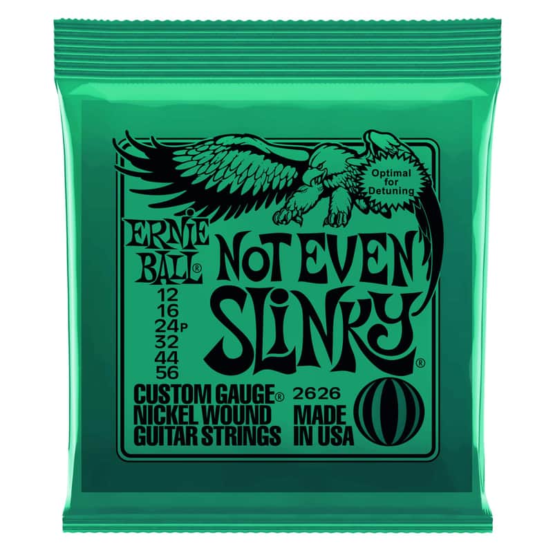Ernie Ball 2626 Not Even Slinky Electric String Set, 12-56 image 1