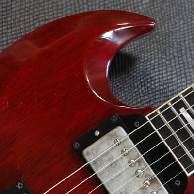 2008 Gibson 61 SG Custom Electric Guitar Cherry Red + COA HSC image 4