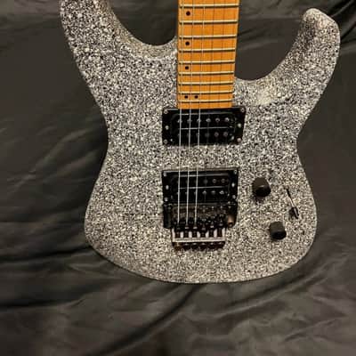1992 Jackson Professional Dinky Reverse Stone Finish Guitar - w/case-Fast Ship! image 11