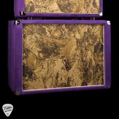 Amplified Nation Bombshell Overdrive 50w Head/1x12 Speaker Cab - Purple Suede & Liquid Gold Leaf #194 image 1