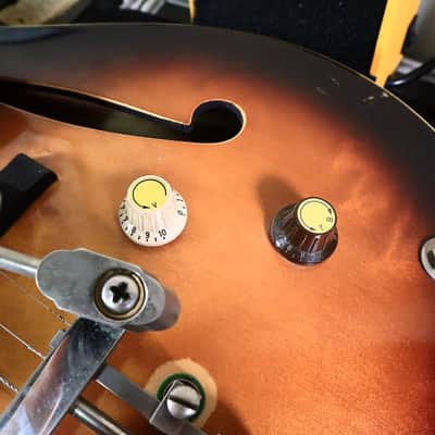 1966 Framus 5/51E Sunburst Hollowbody Archtop Electric Guitar image 24