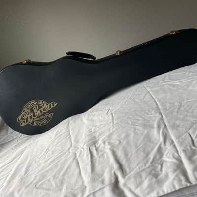 Early 2000's Gibson Custom Shop "Custom/Art/Historic" Les Paul Black Tolex Plush Hardshell Case image 1