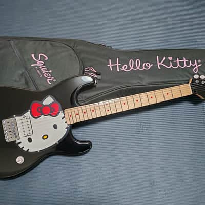 *NEW IN BOX* 2025 Squier Hello Kitty Japan Domestic Market Limited Edition - Black image 1