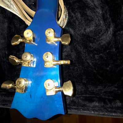 Warmoth Mockingbird Mid 90's - Transblue image 5