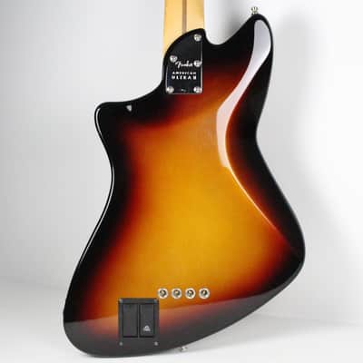 2024 Fender American Ultra II Meteora Bass ~Ebony Fretboard~ Ultraburst 4-String +OHSC w/COA image 12