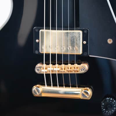 2023 Epiphone Les Paul Custom - in Ebony Black & Gold image 8