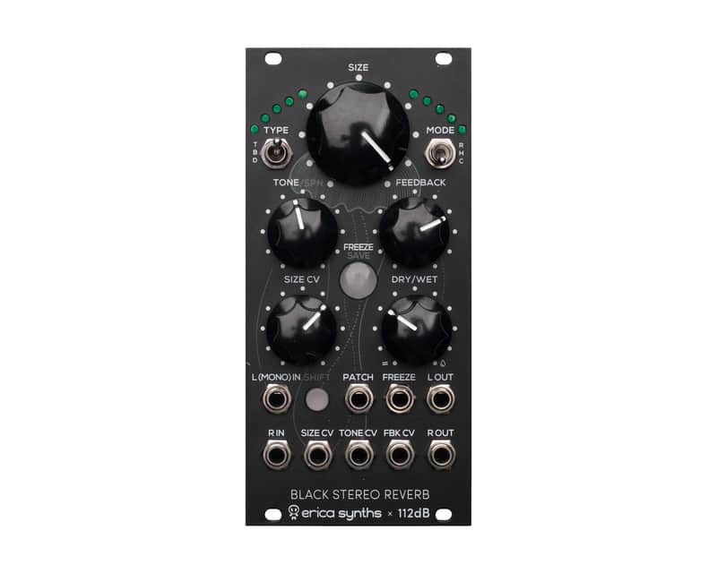 Erica Synths Black Stereo Reverb image 1
