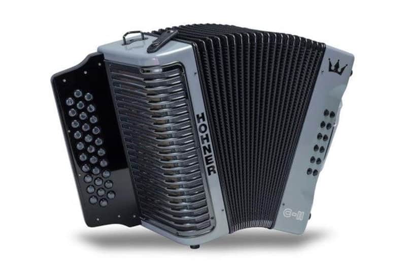 Hohner Corona C-II FBbEb | Silver Rainbow image 1