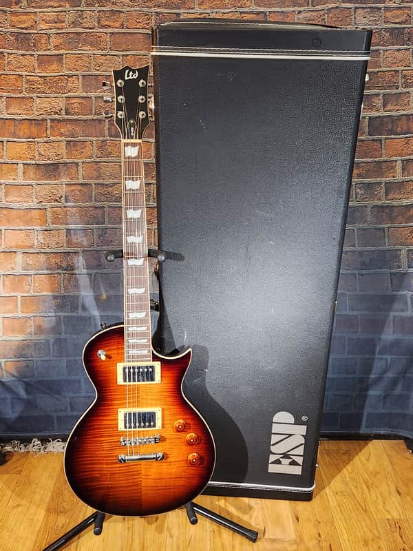 ESP LTD EC-256 FM Jatoba Fretboard Dark Brown Sunburst w/ OHSC image 1