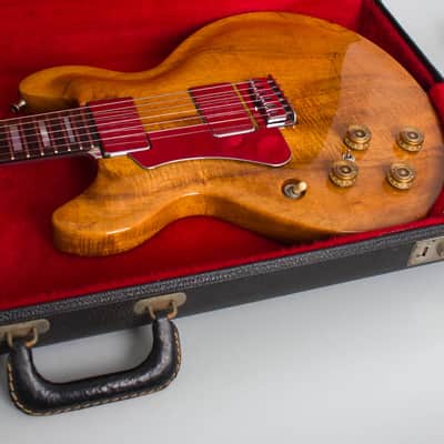 Travis Bean  TB-1000A Artist LEFT HANDED Solid Body Electric Guitar (1977), ser. #1189, original black tolex hard shell case. image 14