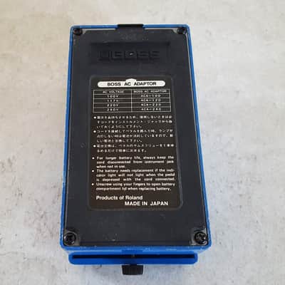 Boss CS-3 Compression Sustainer MIJ (Black Label) 1986 - Blue image 7