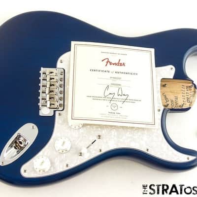 Fender American Cory Wong Stratocaster Strat LOADED BODY, USA Sapphire Blue image 2