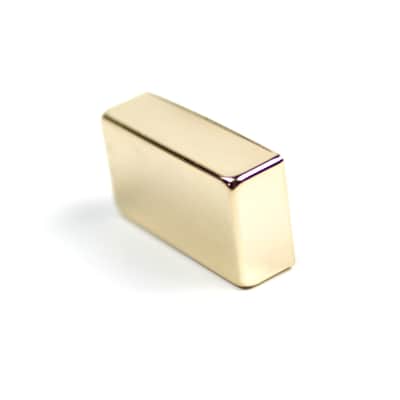 Metal Regular Humbucker Pickup Cover No Pole holes ,Gold Plated (set of 2) image 3
