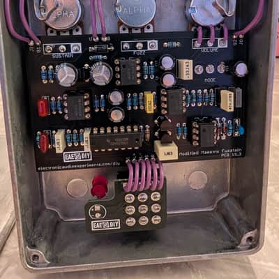 tolstokes Fuzztain fuzz compressor 2026 - Aluminum image 2
