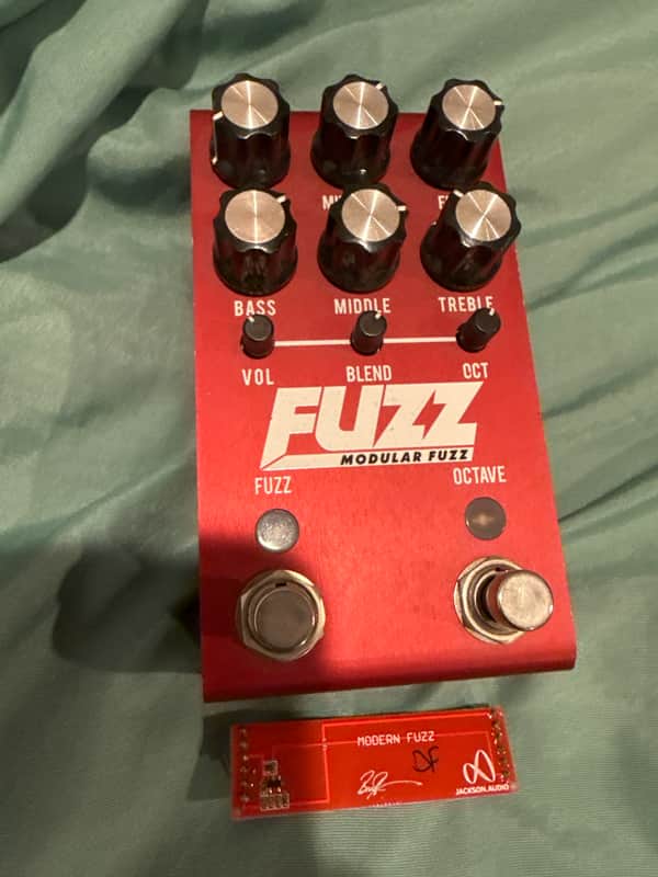 Jackson Audio FUZZ Modular Fuzz 2021 - Red image 1